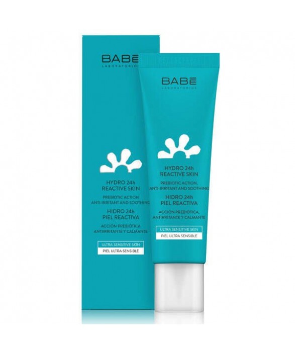 Babe Hydro 24h Reactive Skin 50 ML Hassas Ciltler İçin Yatıştırıcı Etkili Nemlendirici