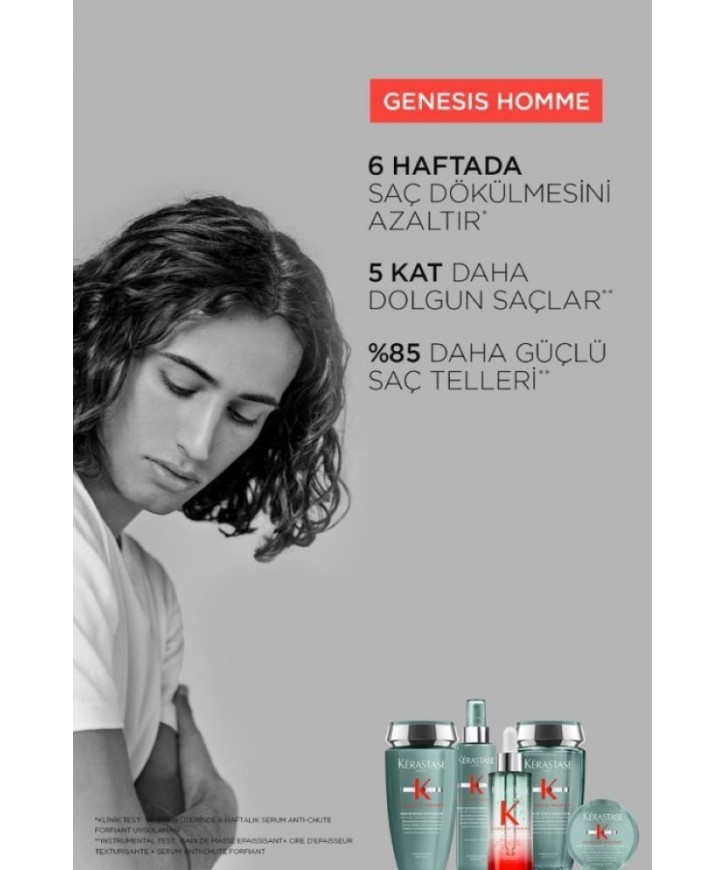 Kerastase Genesis Homme Bain de Force Ouotidien Güçlendirici Şampuan 250ML eczahanemden