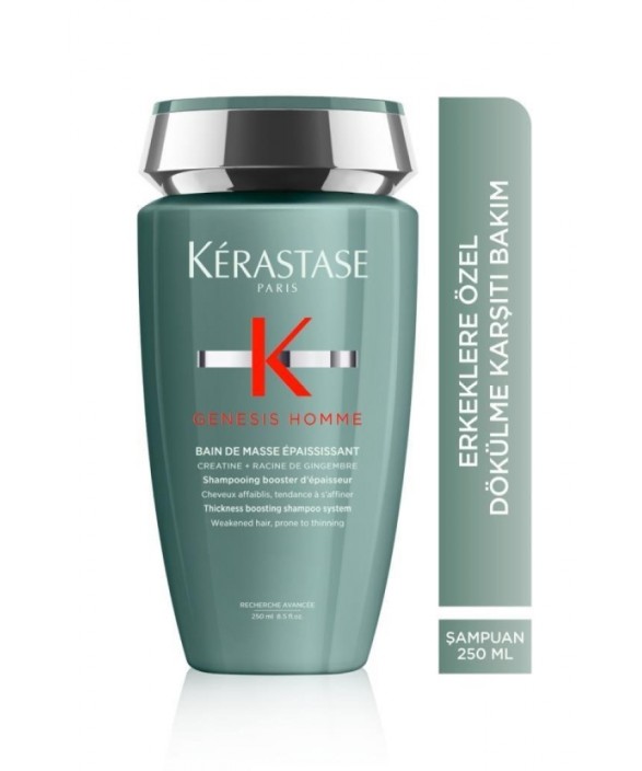 Kerastase Genesis Homme Bain de Masse Yoğunlaştırıcı Şampuan 250ML