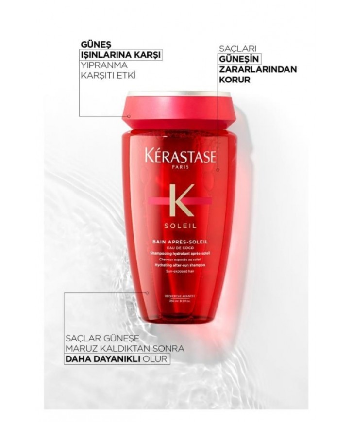 Kerastase Soleil Masque UV Defense Active Güneşin Zararlı Etkilerinden Koruyan Maske 200 ml eczahanemden