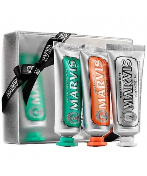 Marvis 3 Flavours Box 25 ML Diş Macunu Seti