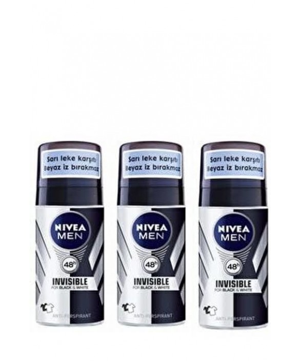 Nivea Deodorant İnvisible Black Whıte Fresh Sprey 150ml Erkek