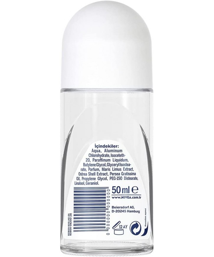 Nivea Roll On Kadın Double Effect 50ML eczahanemden