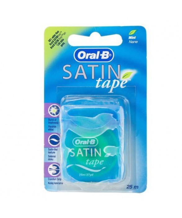 Oral B Diş İpi Satin Tape Mint 25M