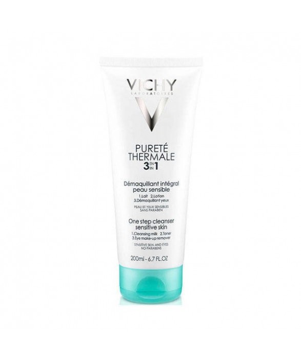 Vichy Purete Thermale Demaquillant Integral 200 ML Hassas Ciltler İçin Temizleyici