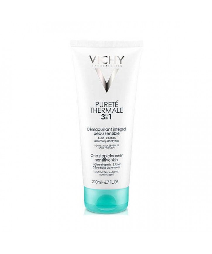 Vichy Purete Thermale Waterproof Eye Make Up Remover 100 ML Makyaj Temizleyici eczahanemden