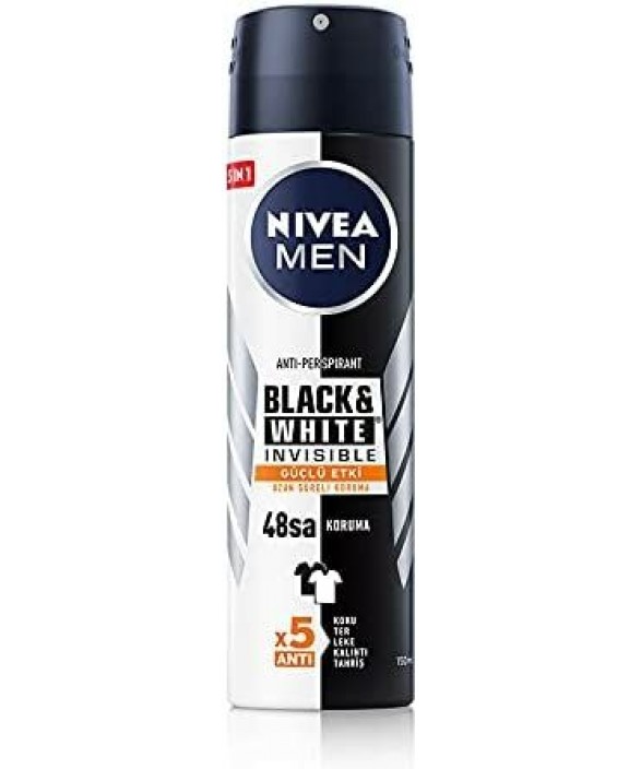 Nivea Sprey Erkek Inv B W Ultımate Güçlü 150 ML