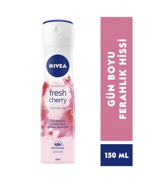 Nivea Sprey Kadın Fresh Cherry 150 ML