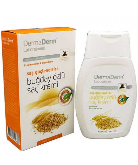 Dermaderm Buğday Özlü Saç Kremi 300 ML