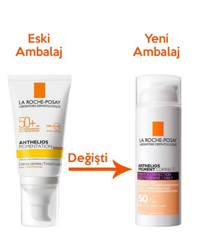 La Roche Posay Anthelios Age Correct SPF 50 50 ML Güneş Koruyucusu eczahanemden