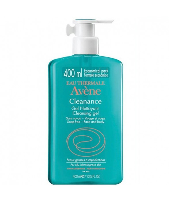 Avene Cleanance Gel Nettoyant 400 ML Yüz Yıkama Jeli