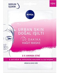 Nivea Nfc Urban Skin Işıltılı Kağıt Maske 