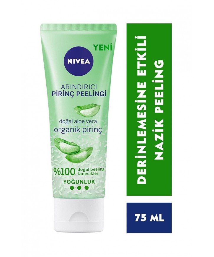 Nivea Nfc Organik Pirinç Peeling Doğal Yaban Mersinli 75 Ml eczahanemden