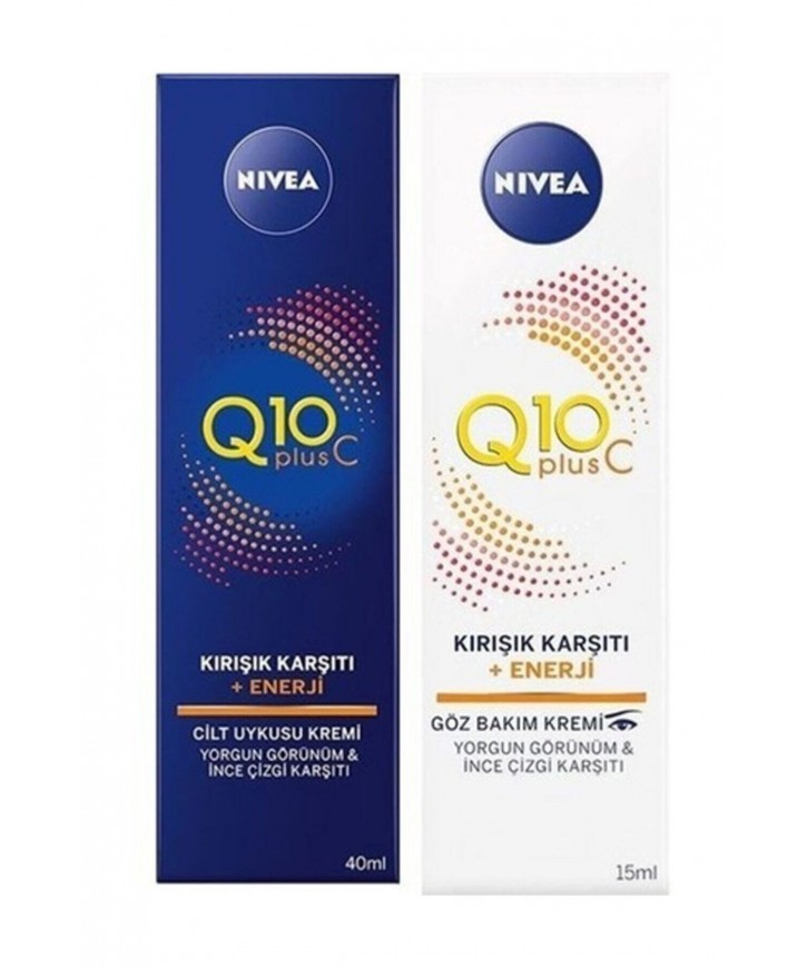 Nivea Nfc Q10 Power Kırışık Karşıtı Gece Kremi 50 ML eczahanemden