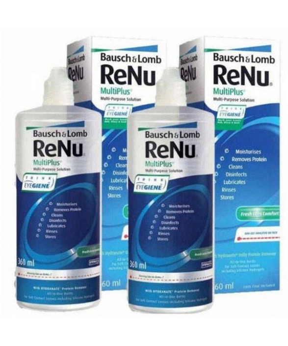 Renu Multiplus Lens Solüsyonu 360 ML 2 Li Paket