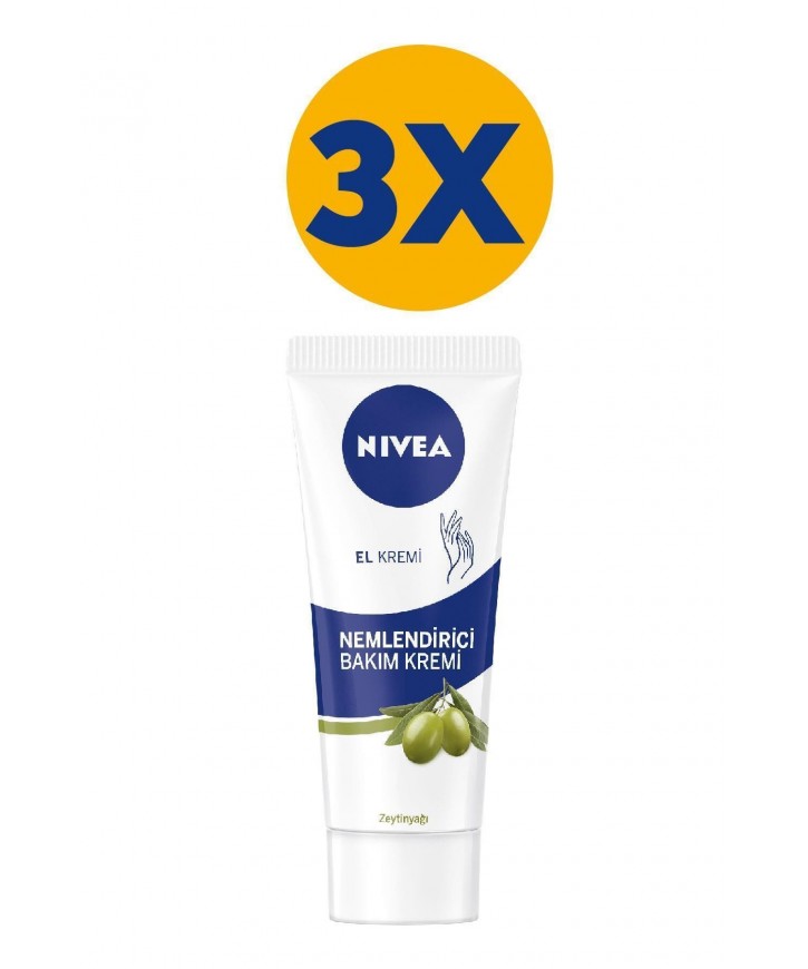 Nivea Zeytinyağlı Nemlendirici 75 ml El Kremi