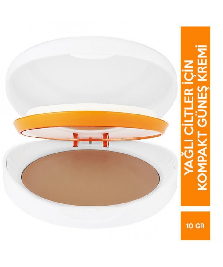 Heliocare Color Compact Oil Free Spf 50 10 gr Renkli Güneş Kremi  Brown