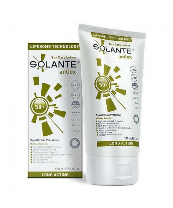 Solante Antiox Spf 50 150 ML Anti Aging Etkili Güneş Kremi