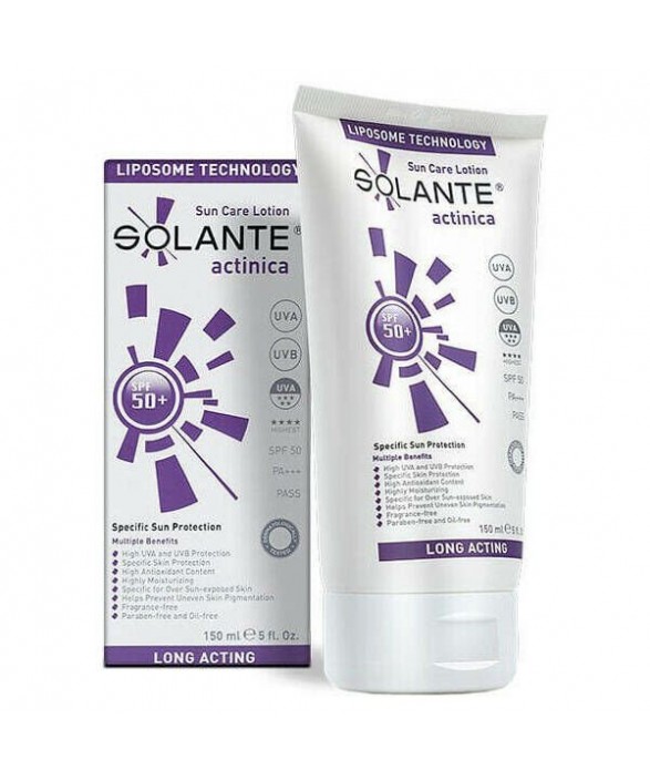 Solante Actinica Spf 50 150 ML Güneş Kremi