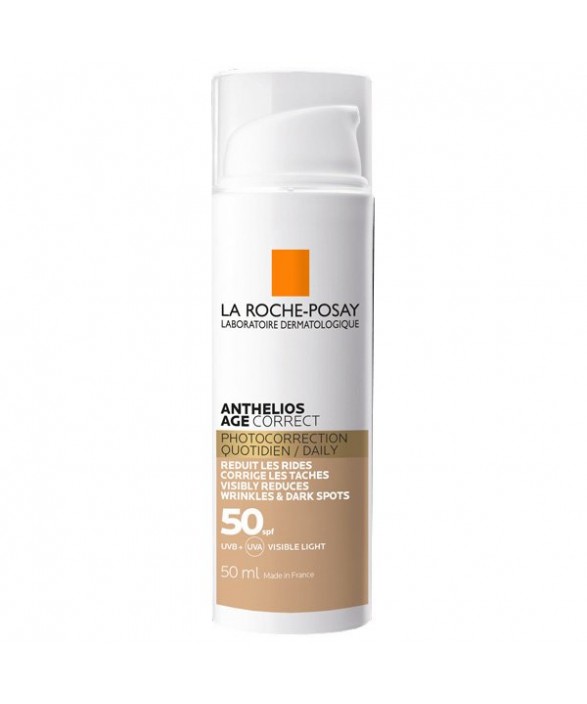 La Roche Posay Anthelios Age Correct Tinted SPF 50 50 ML Renkli Güneş Koruyucusu