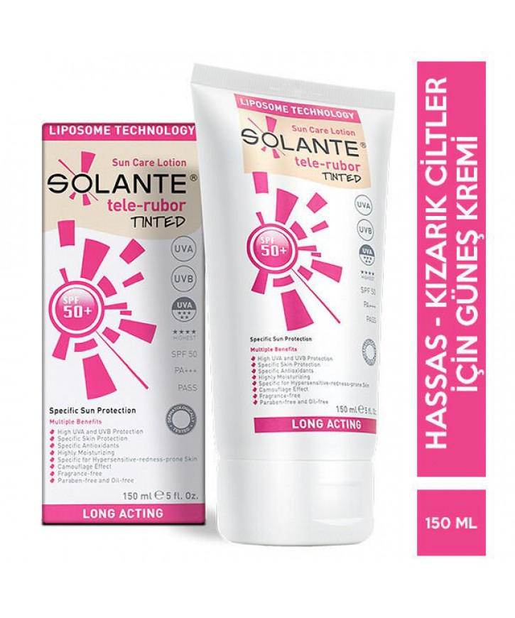 Solante Pigmenta Spf 50 150 ML Lekeli Ciltler için Güneş Kremi eczahanemden