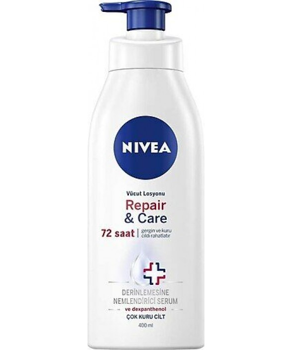 Nivea Pump Losyon Repair Care  400 ML