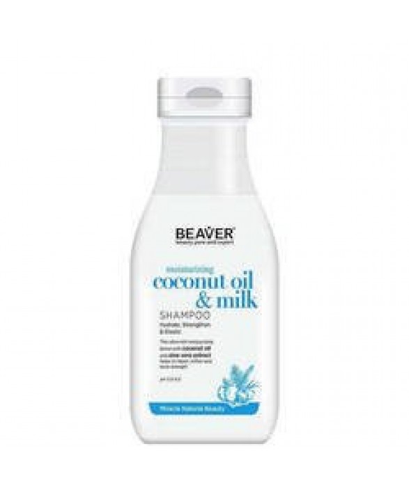 Beaver Coconut Oil Milk Şampuan 350 ML Nemlendirici Şampuan