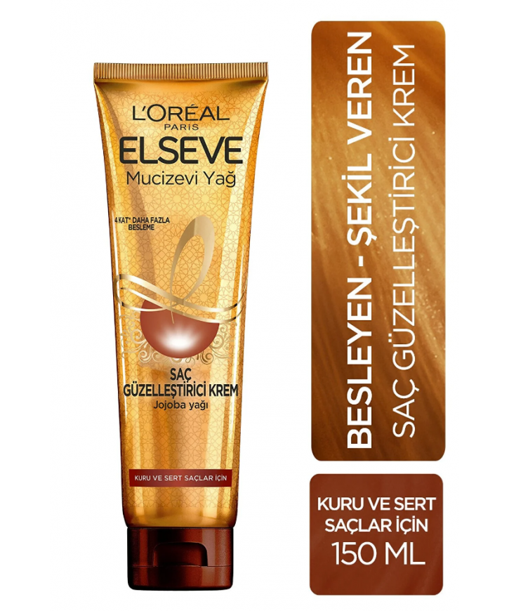 LOréal Paris Elseve Mucizevi Yağ Besleyici Bakım Şampuanı 450 Ml eczahanemden