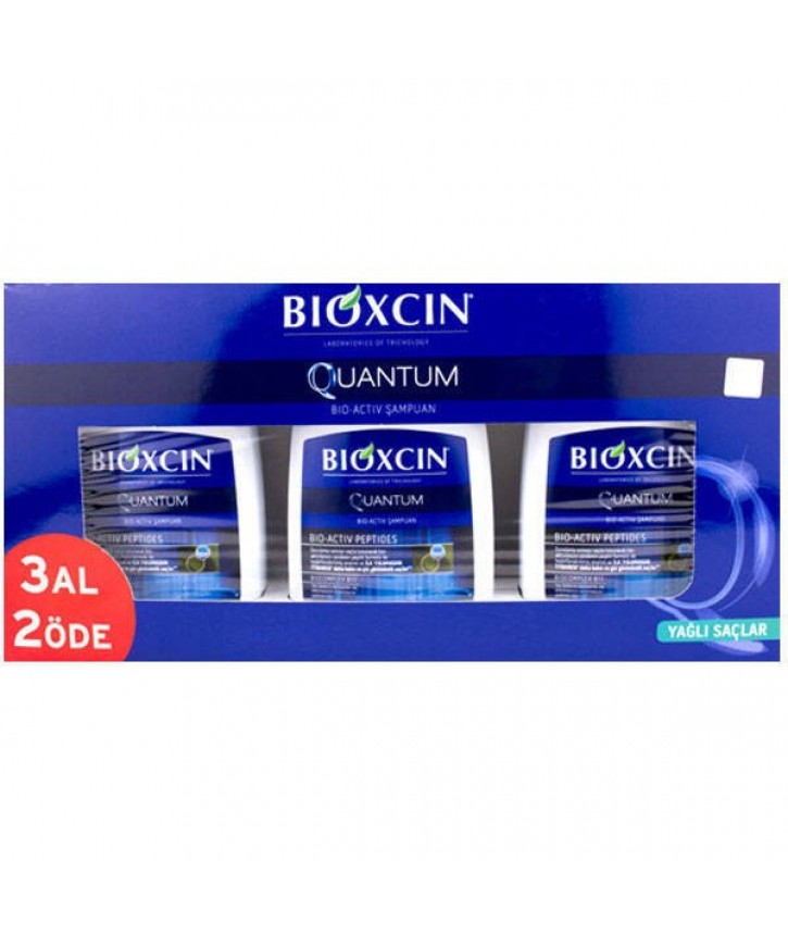 Bioxcin Quantum Yağlı Saçlar 3 Al 2 Öde 300 ml Şampuan