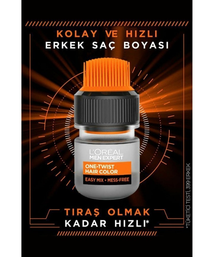 Loreal Men Expert One Twist Erkek Saç Boyası Açık Kahve eczahanemden