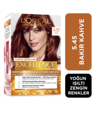 Loreal Excell Intense 5 45 Bakır Kahve Saç Boyası 