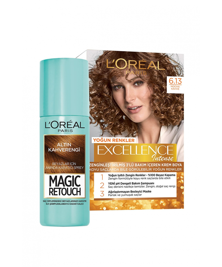 Loreal Excell Intense 8 34 Sıcak Sarı Saç Boyası eczahanemden