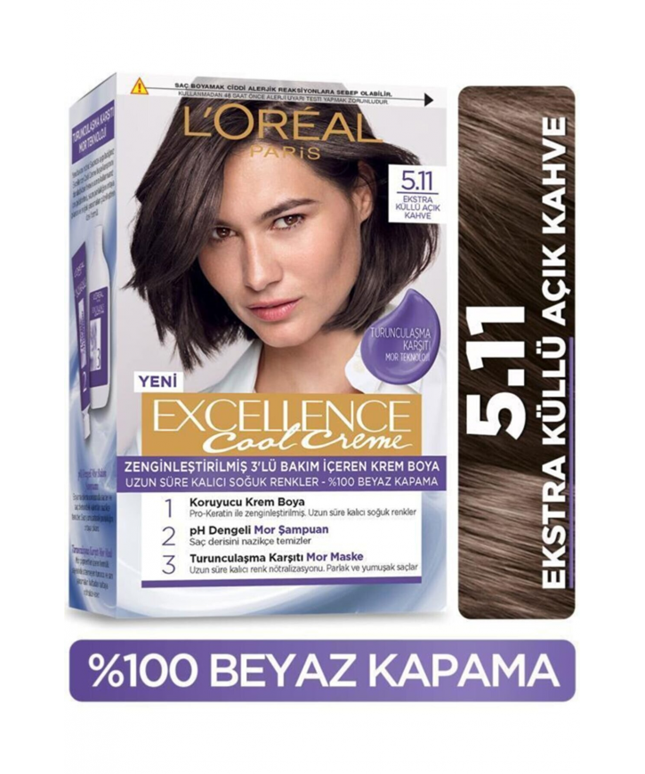 Loreal Excell 6 41 Fındık Kahve Saç Boyası eczahanemden