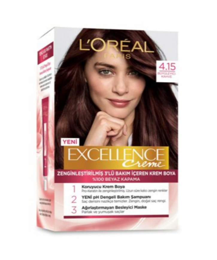 Loreal Excell Creme 5 Kahve Saç Boyası eczahanemden