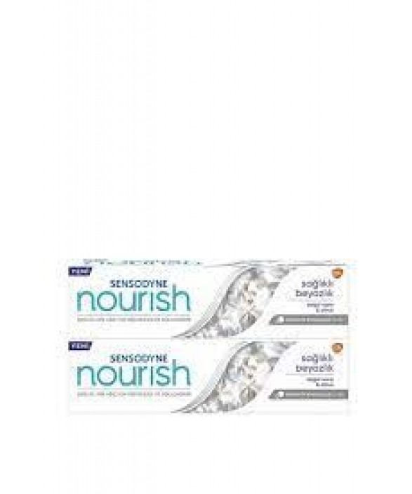 Sensodyne Nourısh Sağlıklı Beyazlık 75 ml yeni