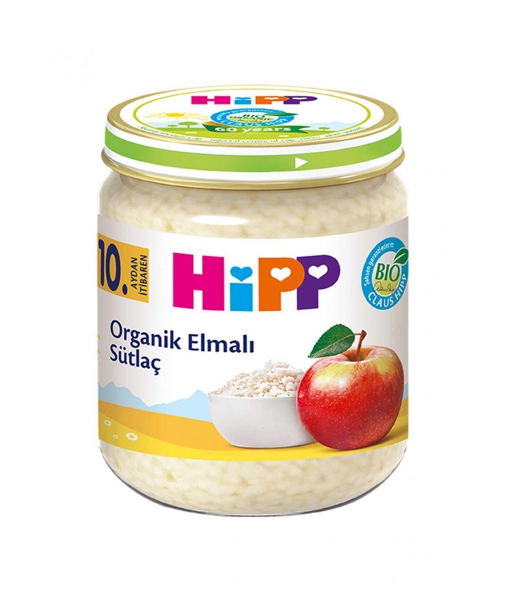 Hipp Organik Elmalı Sütlaç 200 gr