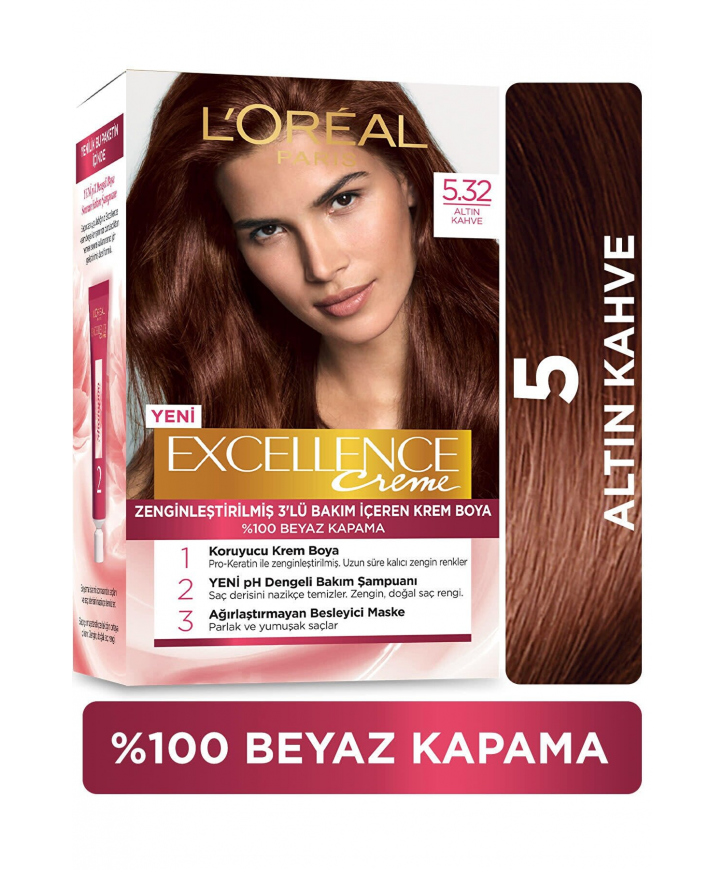 Loreal Excell 6 41 Fındık Kahve Saç Boyası eczahanemden