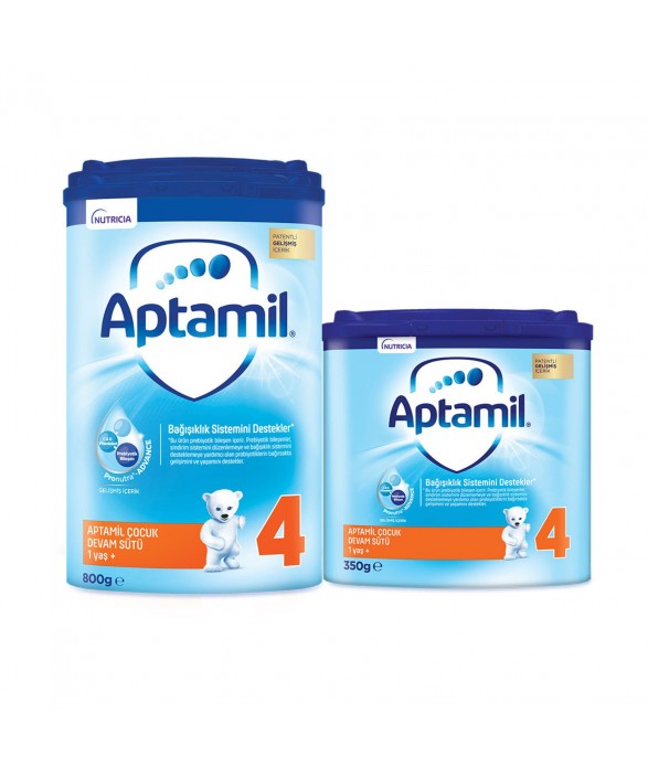 Aptamil 4 Çocuk Devam Sütü 800 Gr  350 Gr