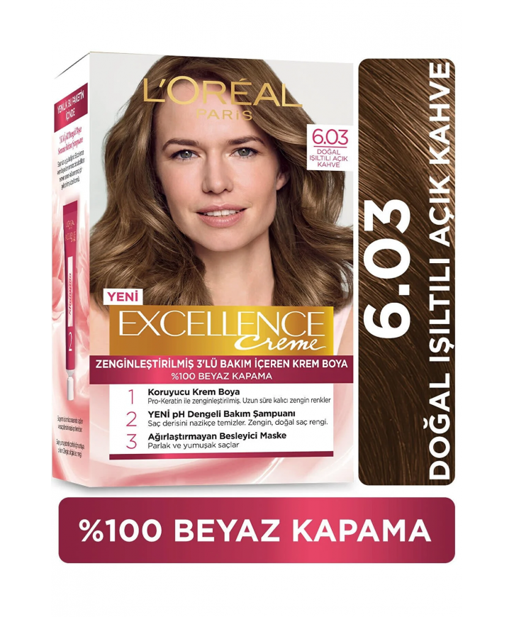 Loreal Excell 5 15 Marron Glace Efsane Türk Kahvesi Saç Boyası eczahanemden