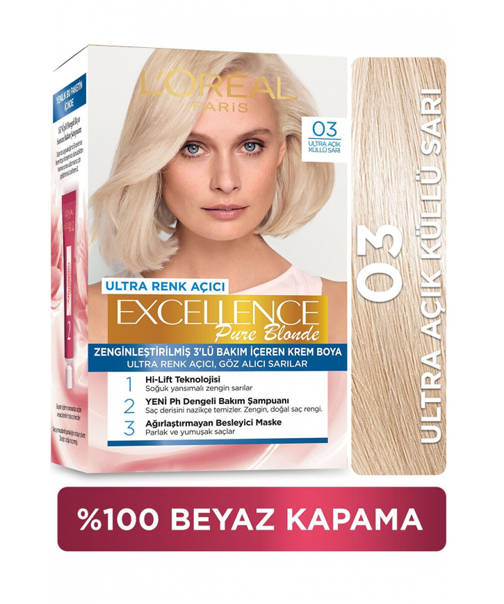 Loreal Excell Cool 8 11 Küllü Sarı eczahanemden