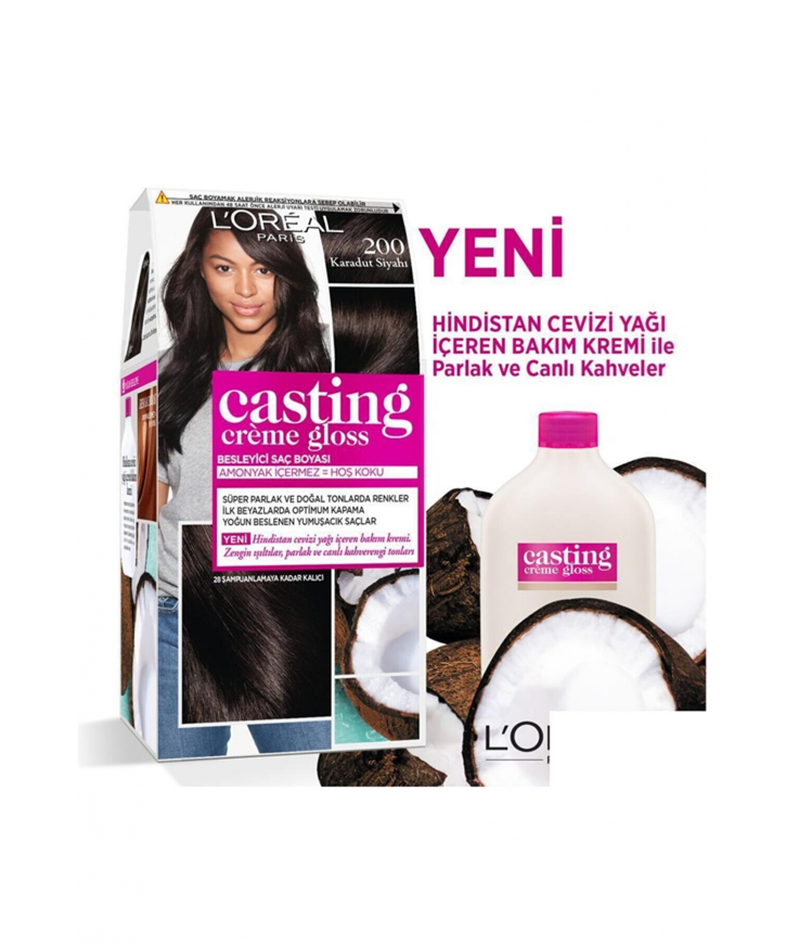 Loreal Casting Creme Gloss TR 680 Choco Mocaccino Bronz Kahve Saç Boyası eczahanemden