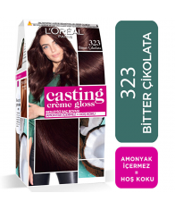 Loreal Casting Creme Gloss TR 323 Chocolat Noir Bitter Çikolata Saç Boyası