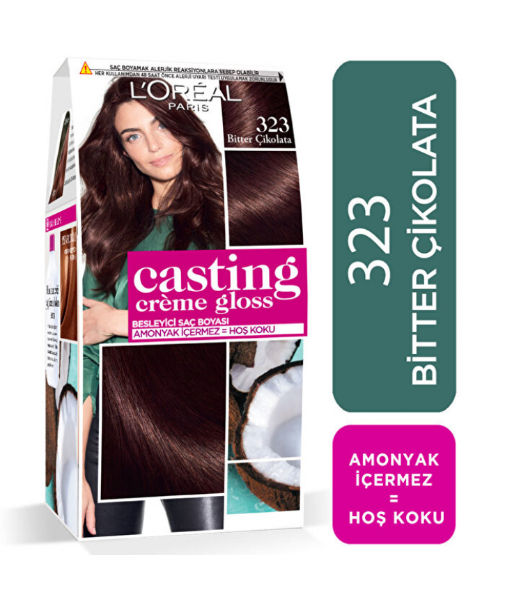 Loreal Casting Creme Gloss TR 680 Choco Mocaccino Bronz Kahve Saç Boyası eczahanemden