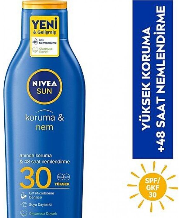 Nivea Sun Koruma ve Ferahlık Güneş Spreyi SPF 30 Güneş Koruyucu 200ml