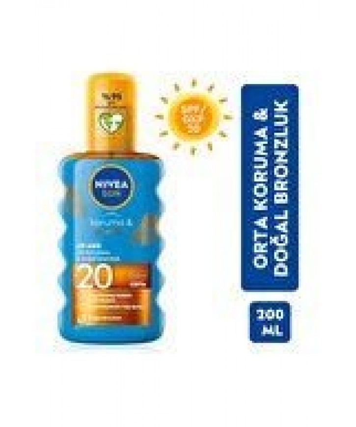 Nivea Koruma Bronzluk Sprey SPF 30 200 ML eczahanemden