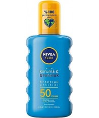 Nivea Koruma ve Bronzluk  Sprey  Spf 50 200 ML