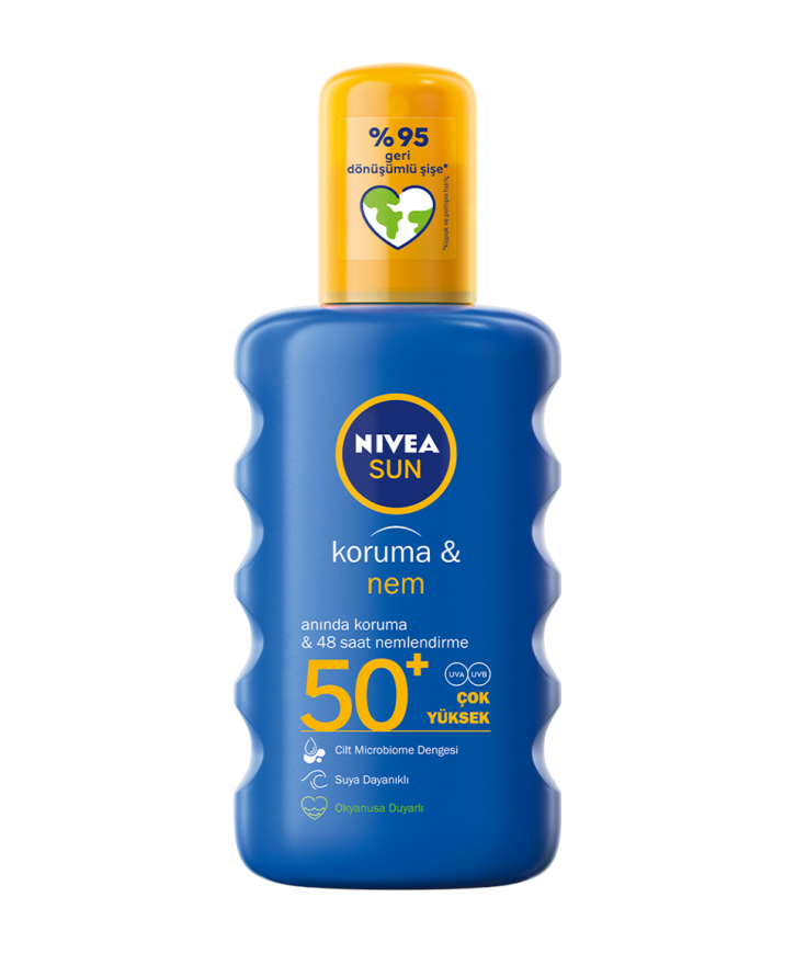 Nivea Sun Hassas Koruma Yatıştırıcı Güneş Spreyi Spf 50 200 Ml eczahanemden