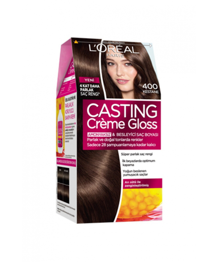 Loreal Casting Creme Gloss TR 680 Choco Mocaccino Bronz Kahve Saç Boyası eczahanemden