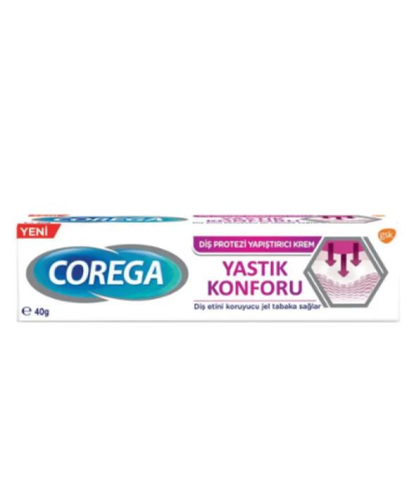 Corega Yastık Konforu 40 gr Diş Yapıştırıcı Krem