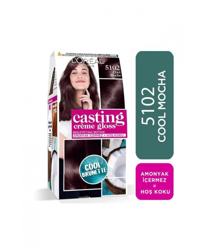 Loreal Casting Creme Gloss TR 4102 Cool Chestnut Kestane Saç Boyası